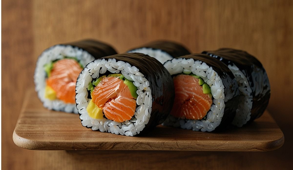 Salmon Wrapped Sushi Order NYT