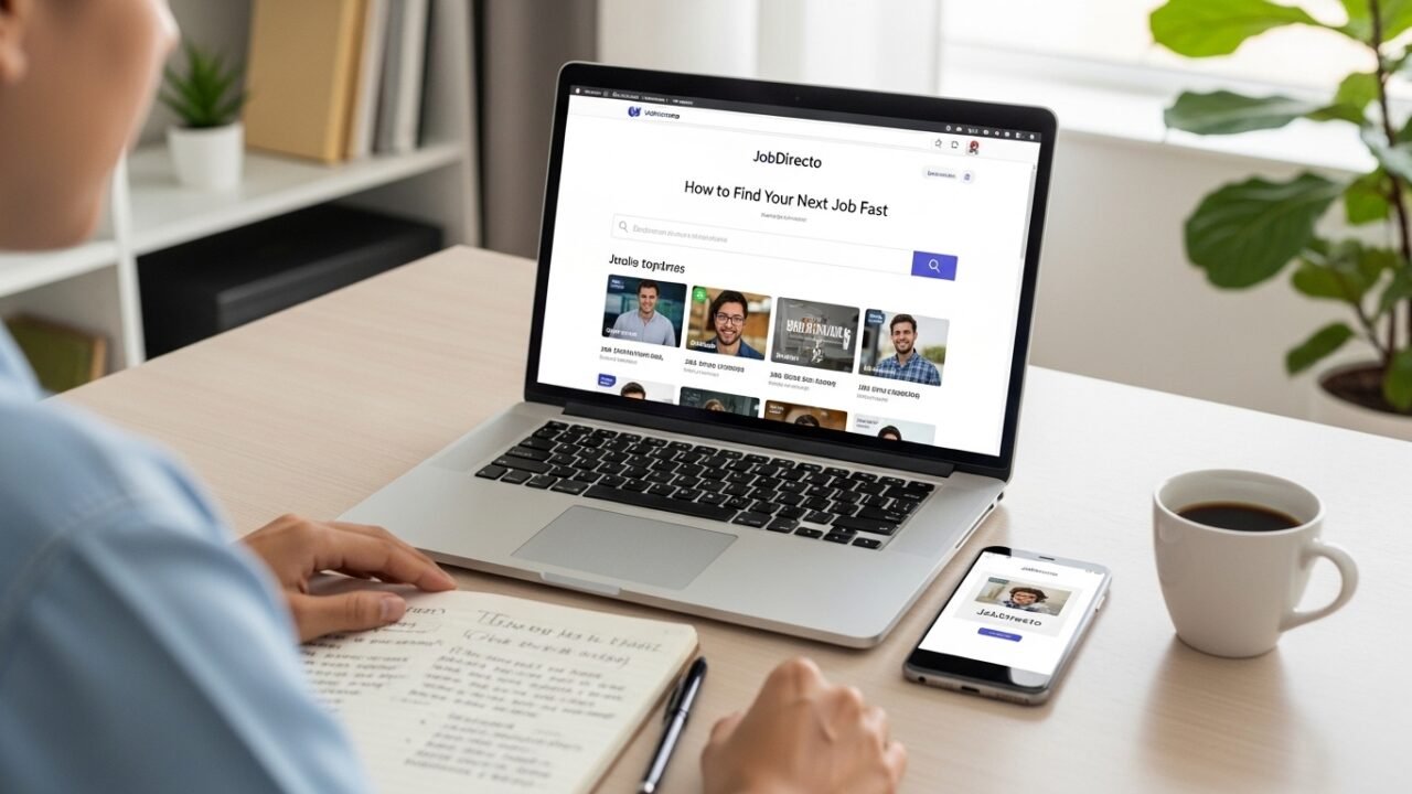 How to Find Your Next Job Fast Using JobDirecto